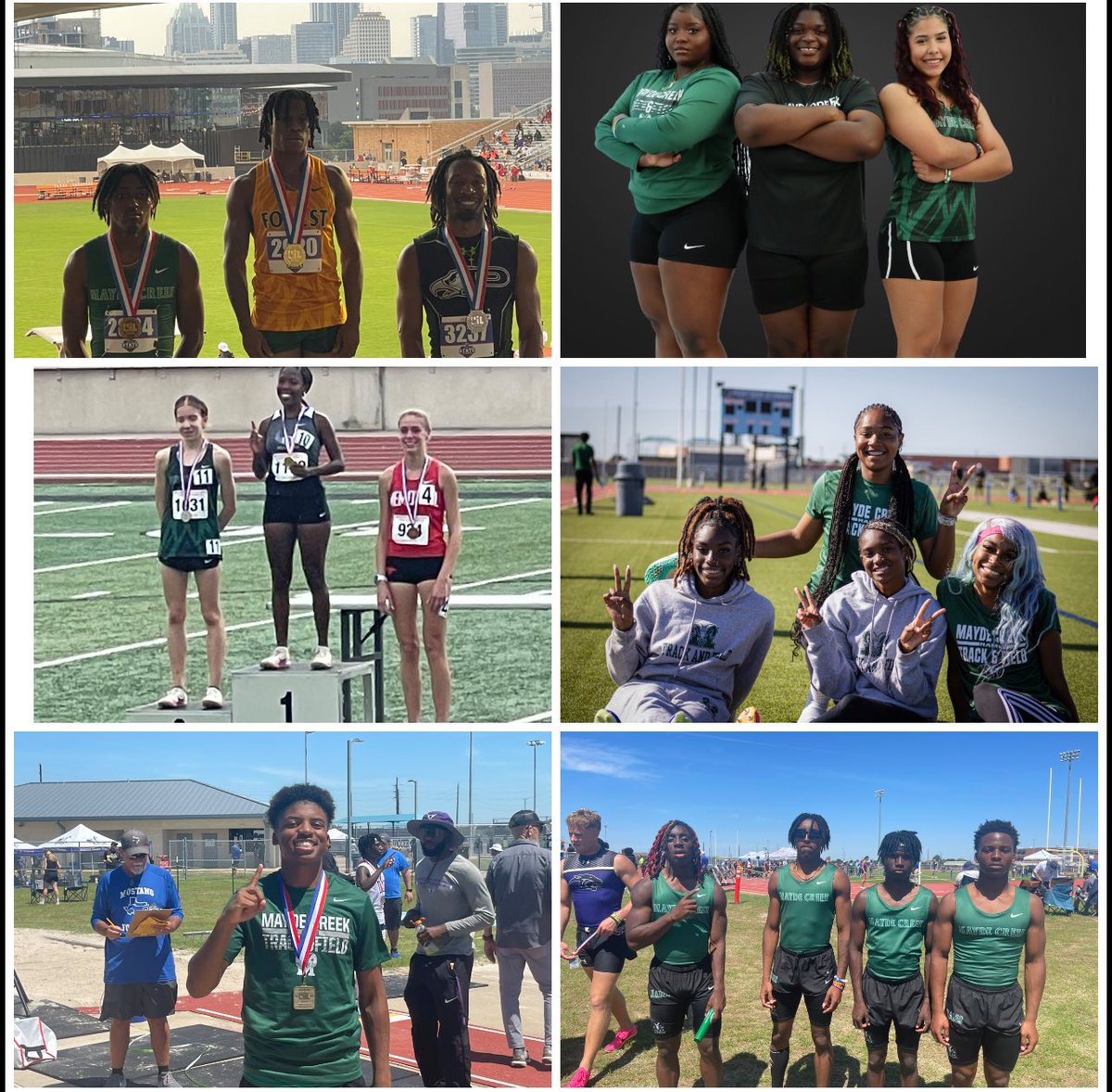 Great season Mayde Creek Track and Field Athletes. Your performance this season has been nothing short of exceptional, and it's evident that your passion for the sport shines through in every race, jump, or throw. Next year is going to be a movie!!!