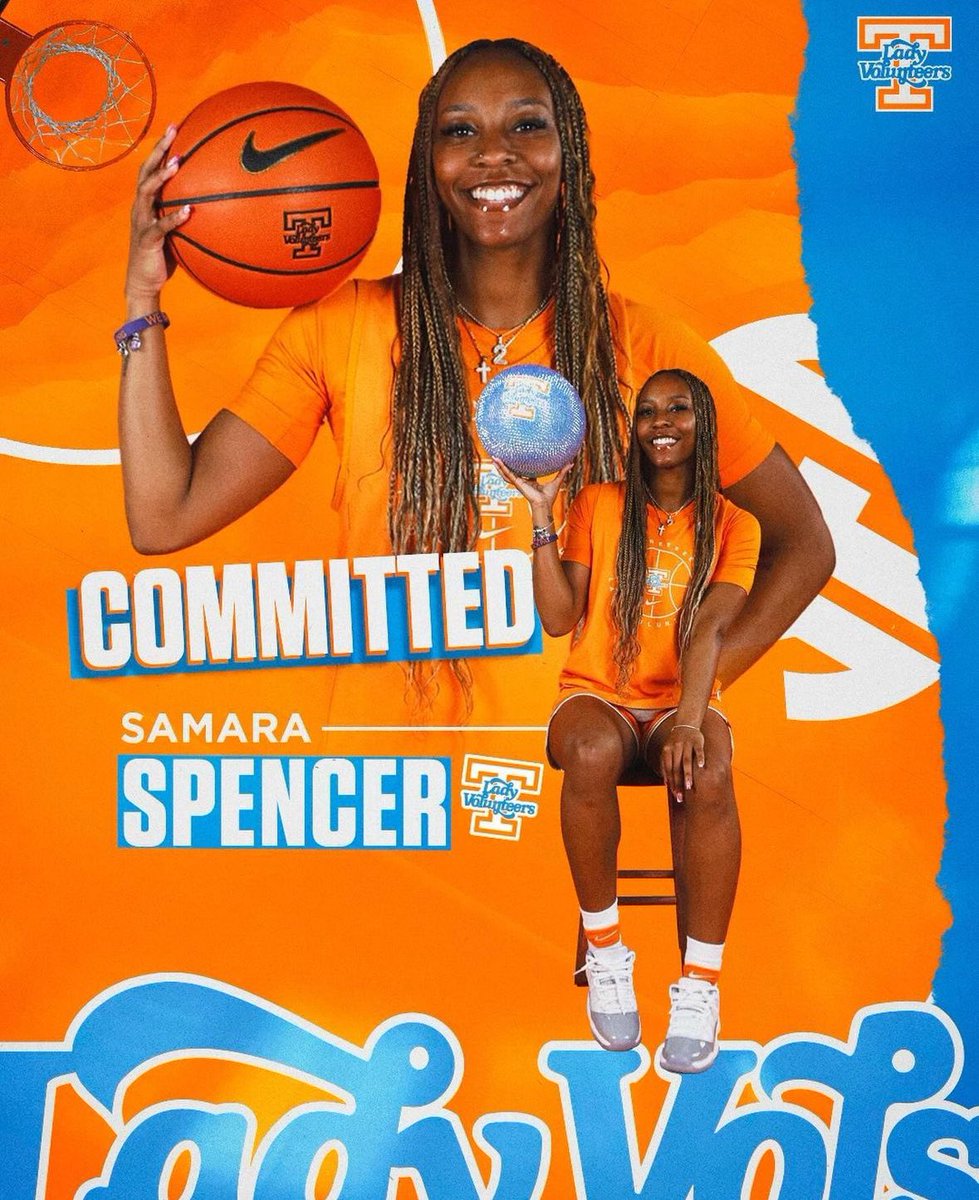 BREAKING: Arkansas transfer Samara Spencer has committed to Tennessee. She averaged 13.9 ppg, 4.6 rpg and 3.5 apg last season as a junior. on3.com/her/news/on3-2…