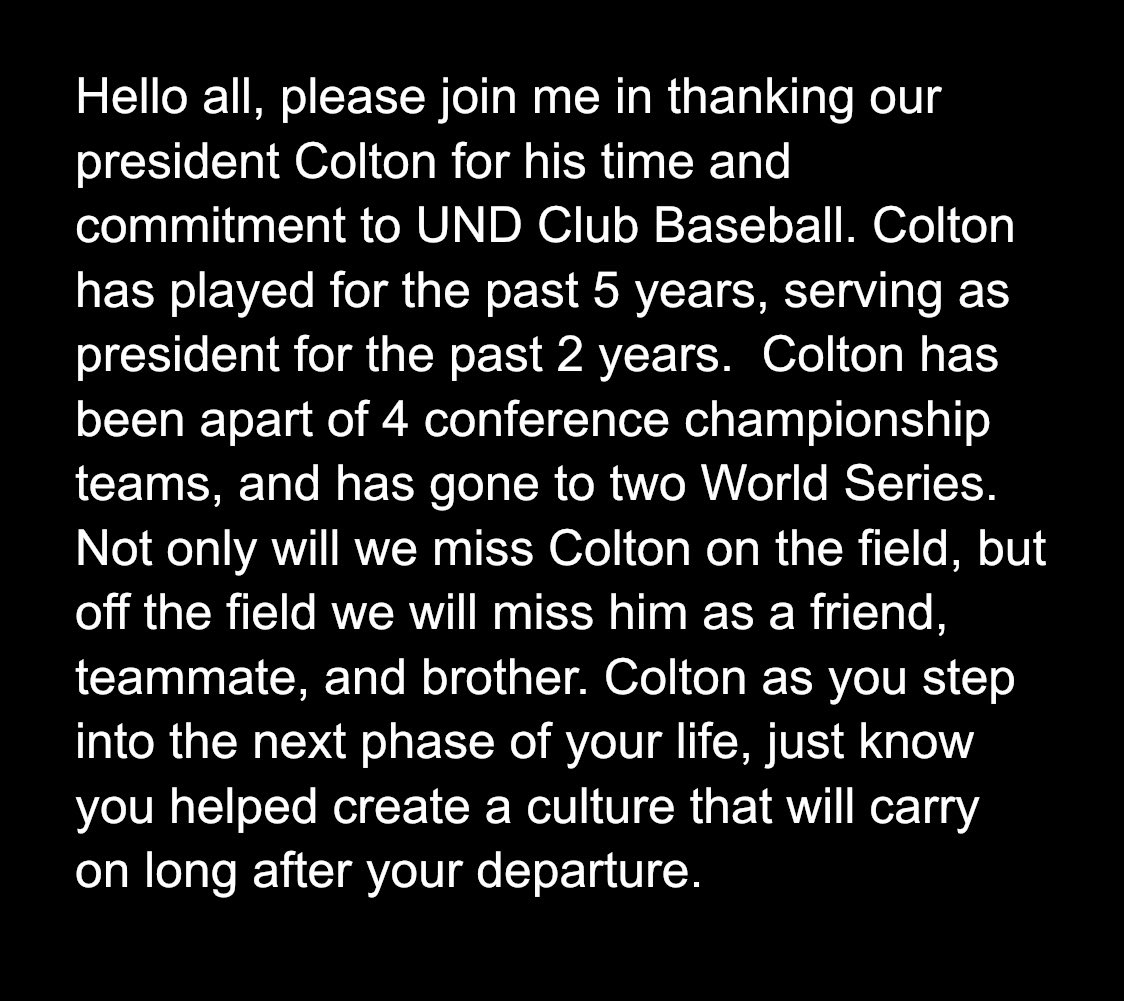 UND Club Baseball (@undclubbaseball) on Twitter photo 