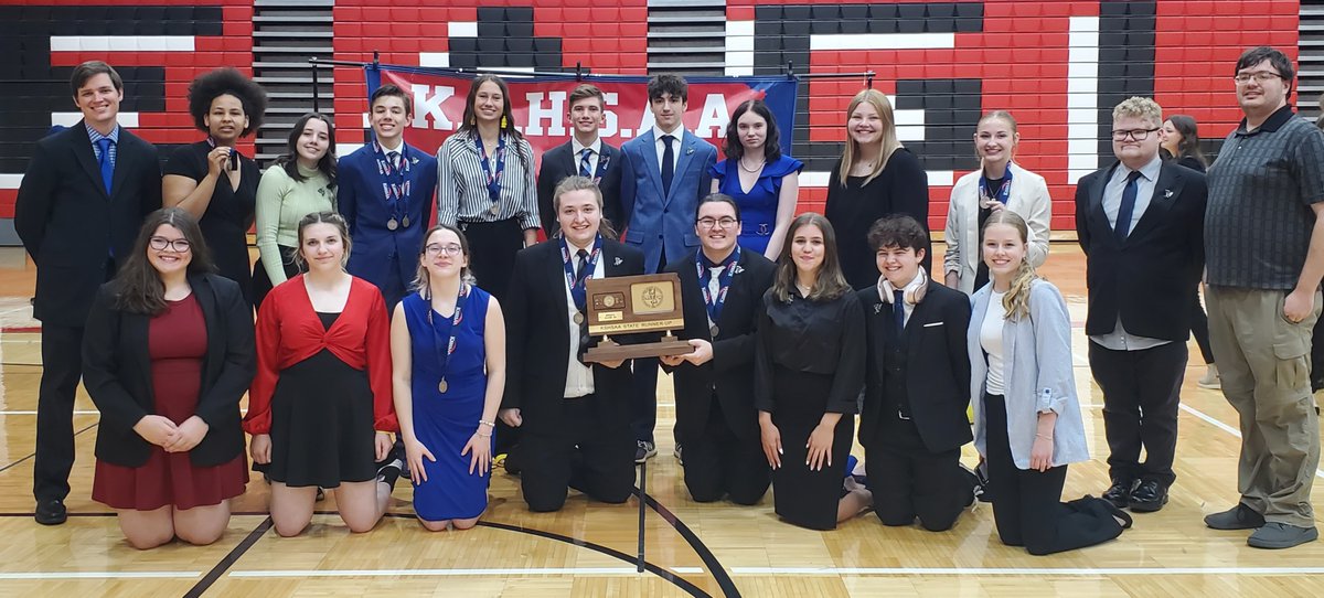 HHS_Debate_4N6's tweet photo. We had a great day at state forensics, finishing 2nd as a team, our highest finish in school history! Out of the 16 qualified entries we were allowed to bring, 11 made it to semifinals and 9 made it to finals. to see them in action. Congratulations to: 1/4 https://t.co/ggUVuSYAoG