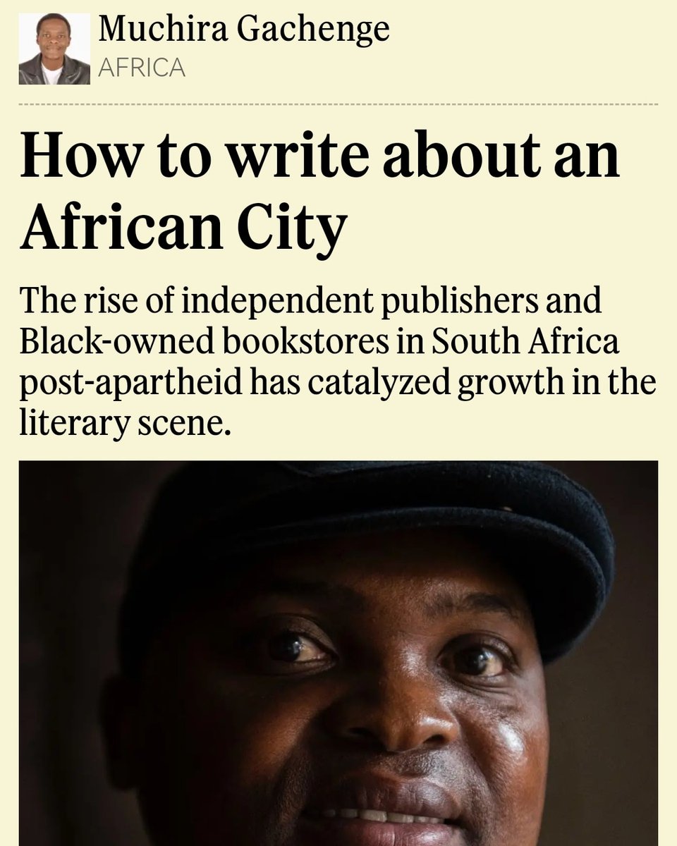 Featured in the Semafor News in Kenya today talking about The City is Mine and SA lit landscape in general.