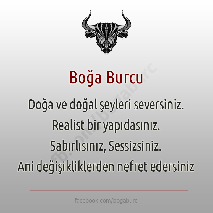 #BoğaBurcu