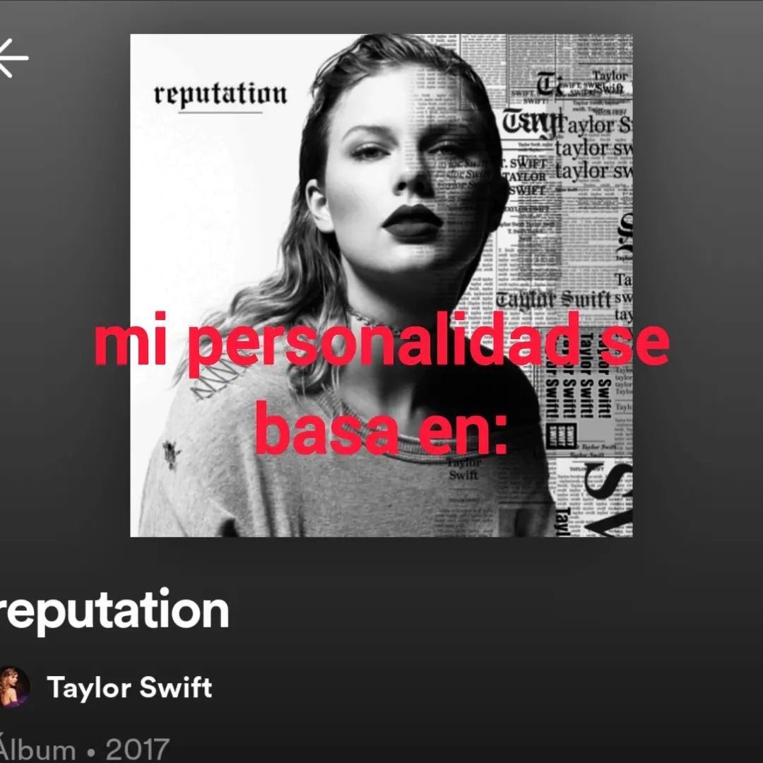 reputation es mi personalidad