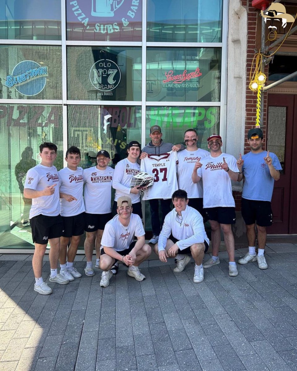 Temple goalie, Thomas Handy cemented himself as an MCLA Legend by getting his jersey retired at Maxi’s Pizza, Subs, &amp; Bar on Temple’s campus. He made his impact on the field with 163 saves and 1 assist, and made an even bigger impact off the field at Maxi’s.