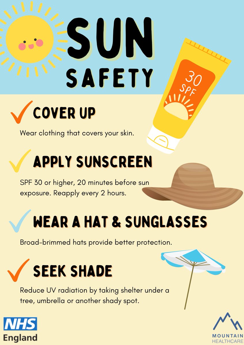 #sunawarenessweek is a national campaign for skin cancer. @HealthySkin4All aims to make you aware of skin cancer and encourages you to ensure you regularly check your skin whilst also looking after it

#skincancerawareness #skincancer