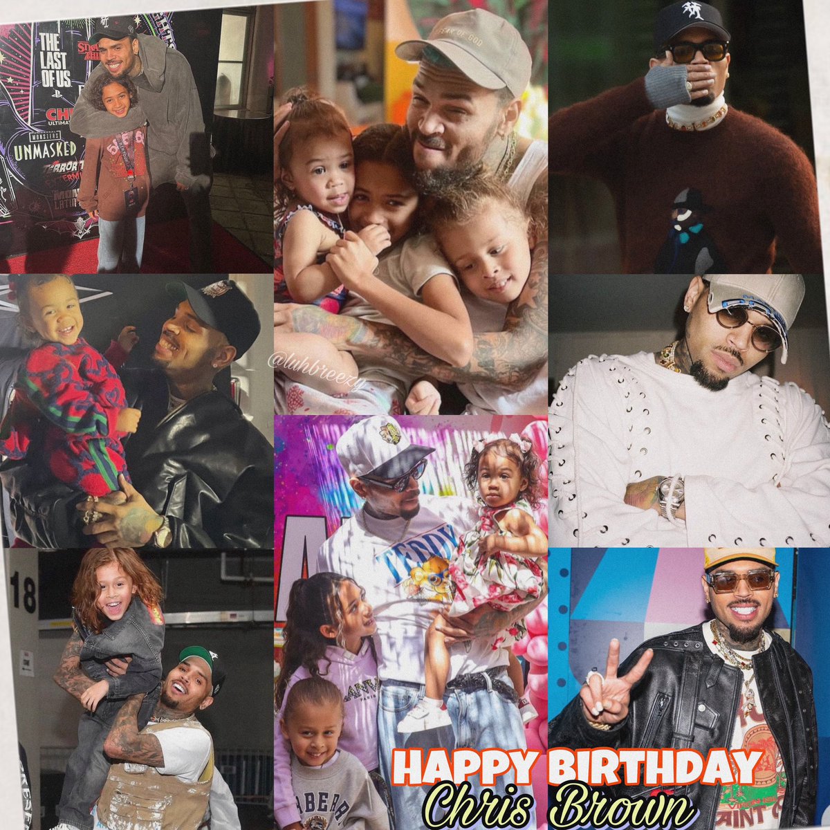 Happy Birthday Chris Brown 🎊😘🥳💕
I wish you all the best in your life, may you enjoy it today, with your family and friends.. CB always be this incredible and talented person, we are proud of you, I love you forever..  TeamBreezy For life✨
@chrisbrown 🎊🥹🫶❤️