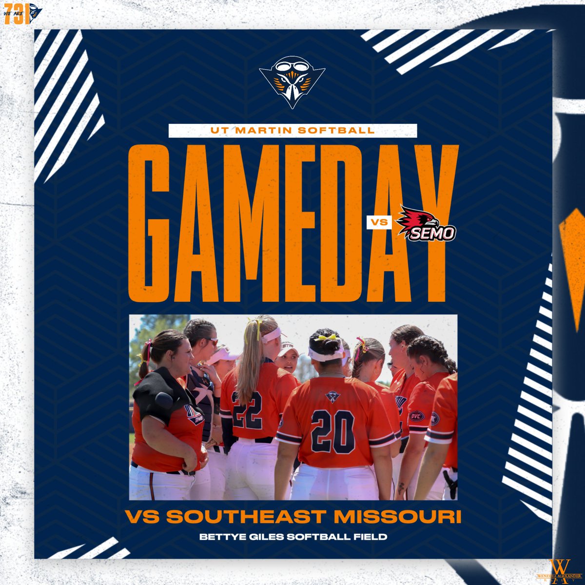 Today is the regular season finale for @UTMSoftball as they go for another series win against OVC rival Southeast Missouri First pitch is at 12 pm at Bettye Giles Field 🖥️tinyurl.com/7swnffpc 📊statb.us/b/514489 #MartinMade | #OVCit