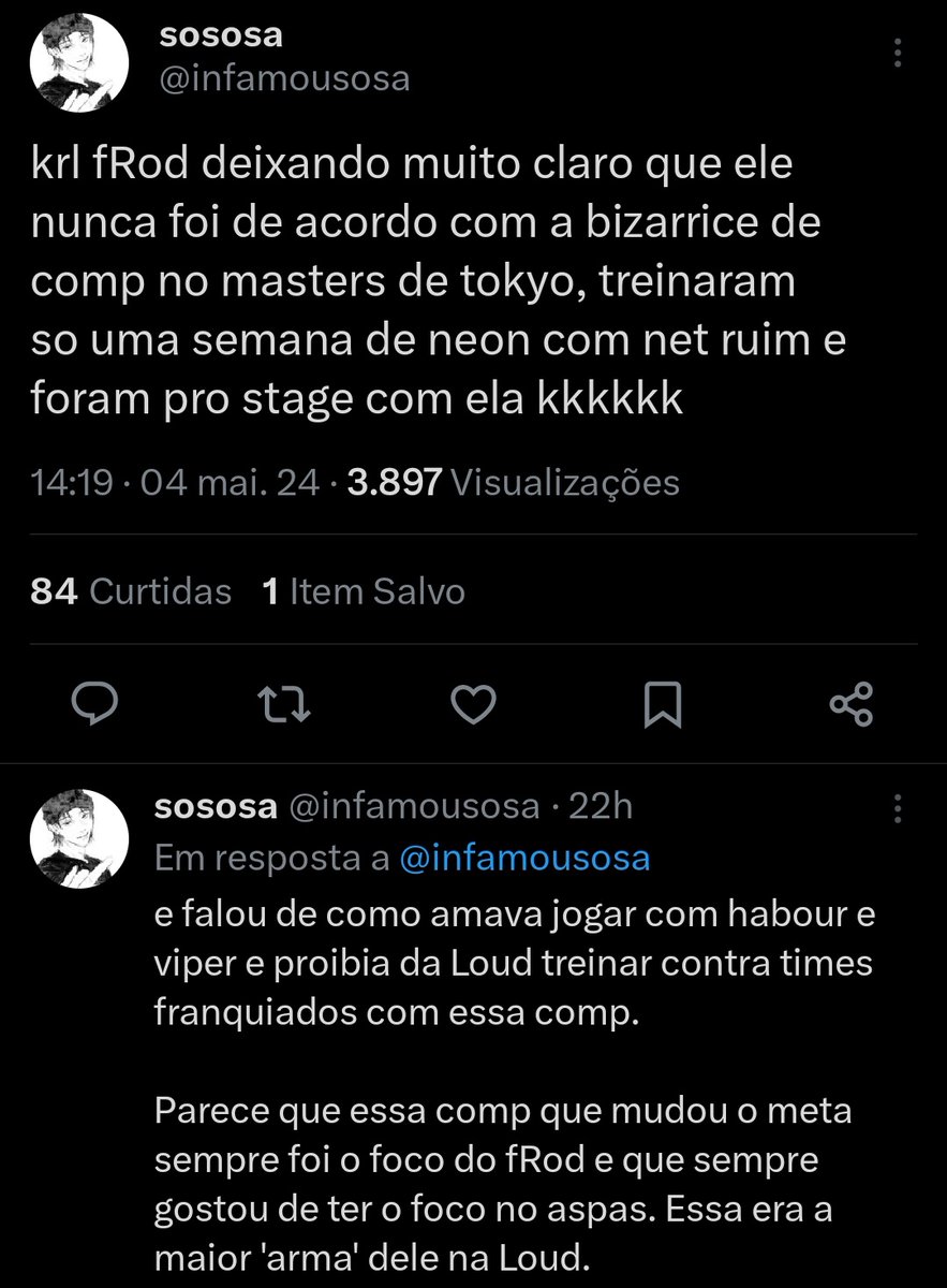 nada me tira da cabeça que o FROD foi muito injustiçado aqui e nao merecia sair tenho em mente de algumas coisas que devem ter acontecido (e eu acho muito errado), mas fazer oq, ne?