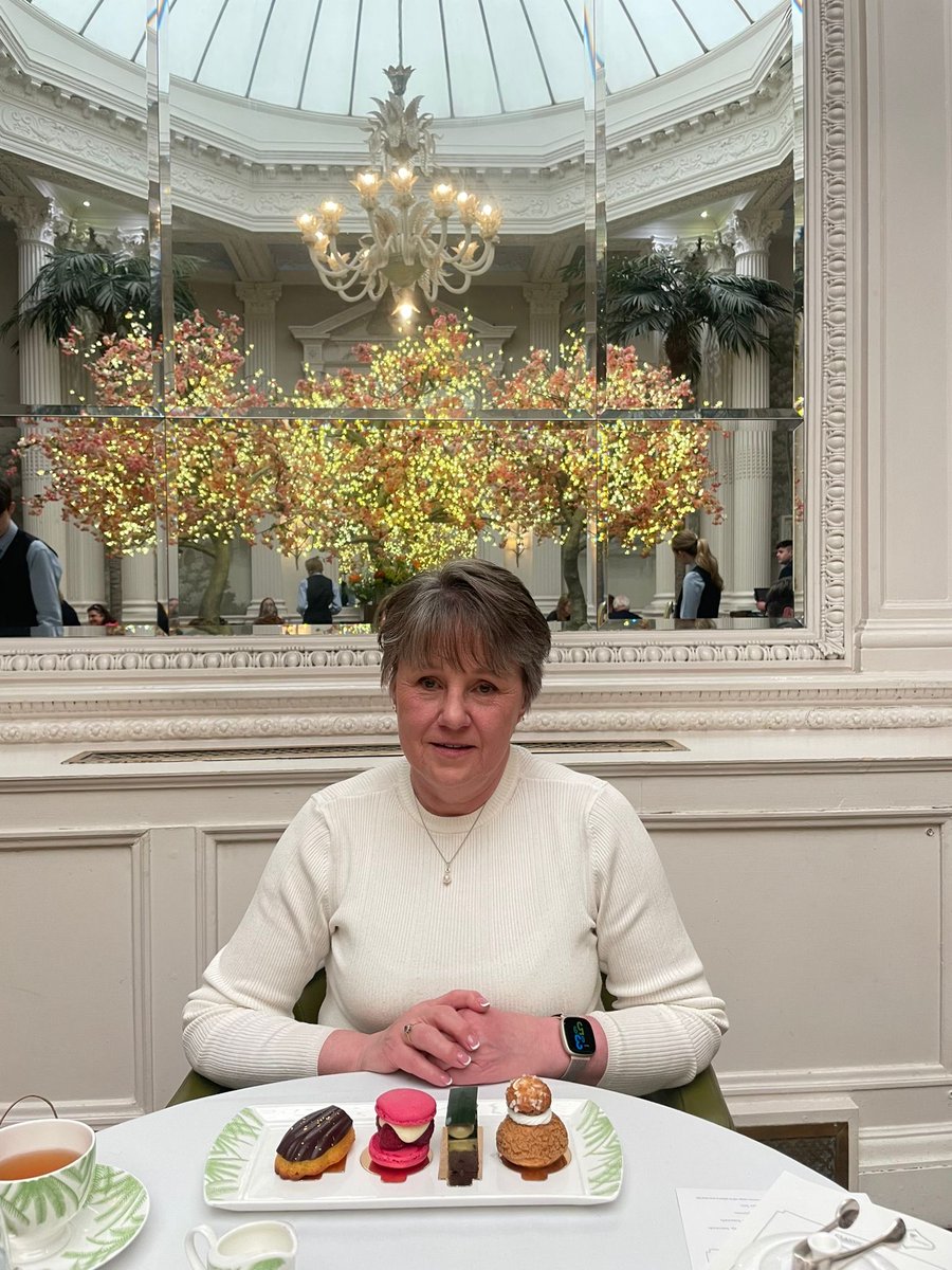 Birthday afternoon tea at The Balmoral. This needs to become a birthday tradition.