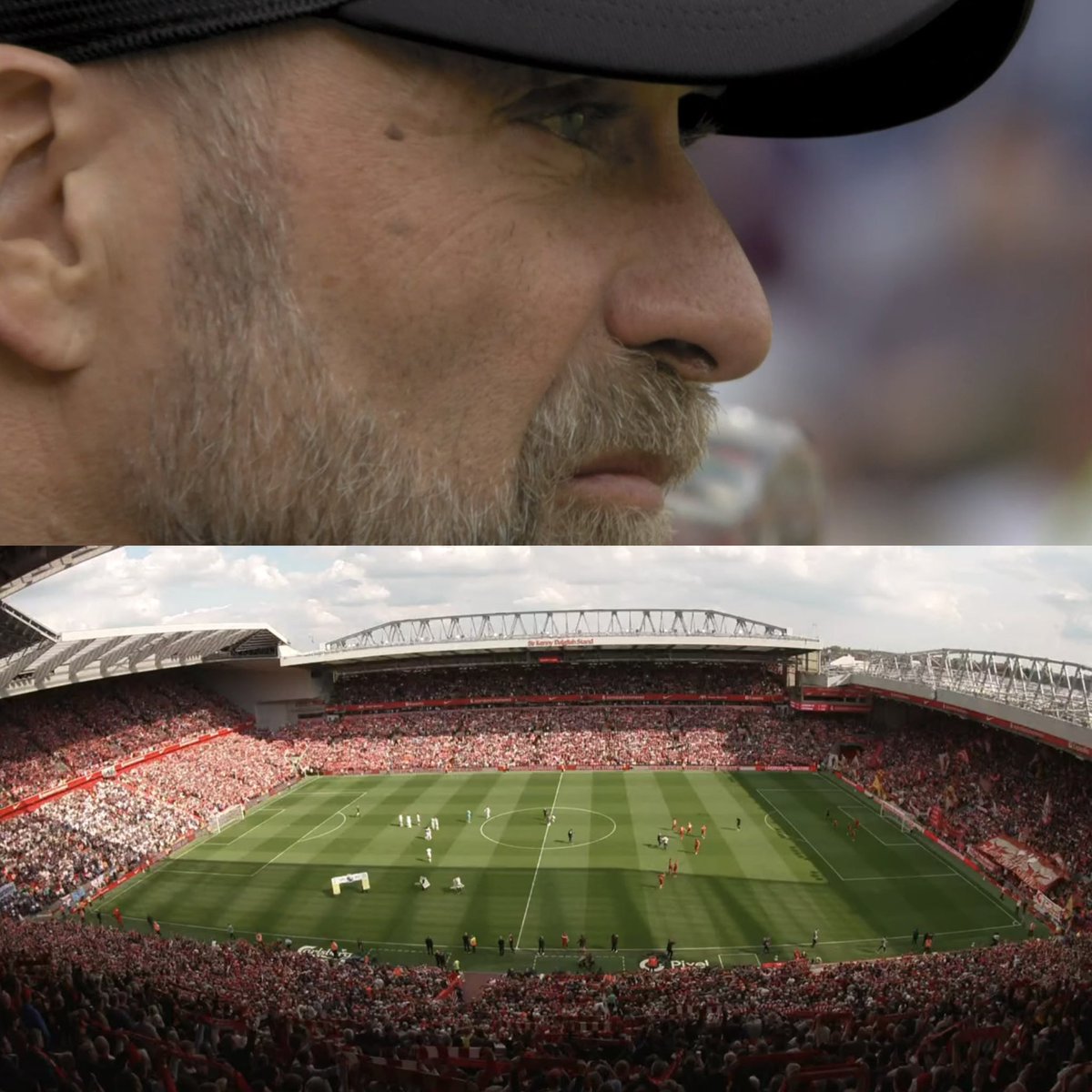 Isso aqui foi lindo demais.

A torcida inteira do Liverpool cantando You'll Never Walk Alone e o Klopp extremamente emocionado. Ele sabe que tá acabando.