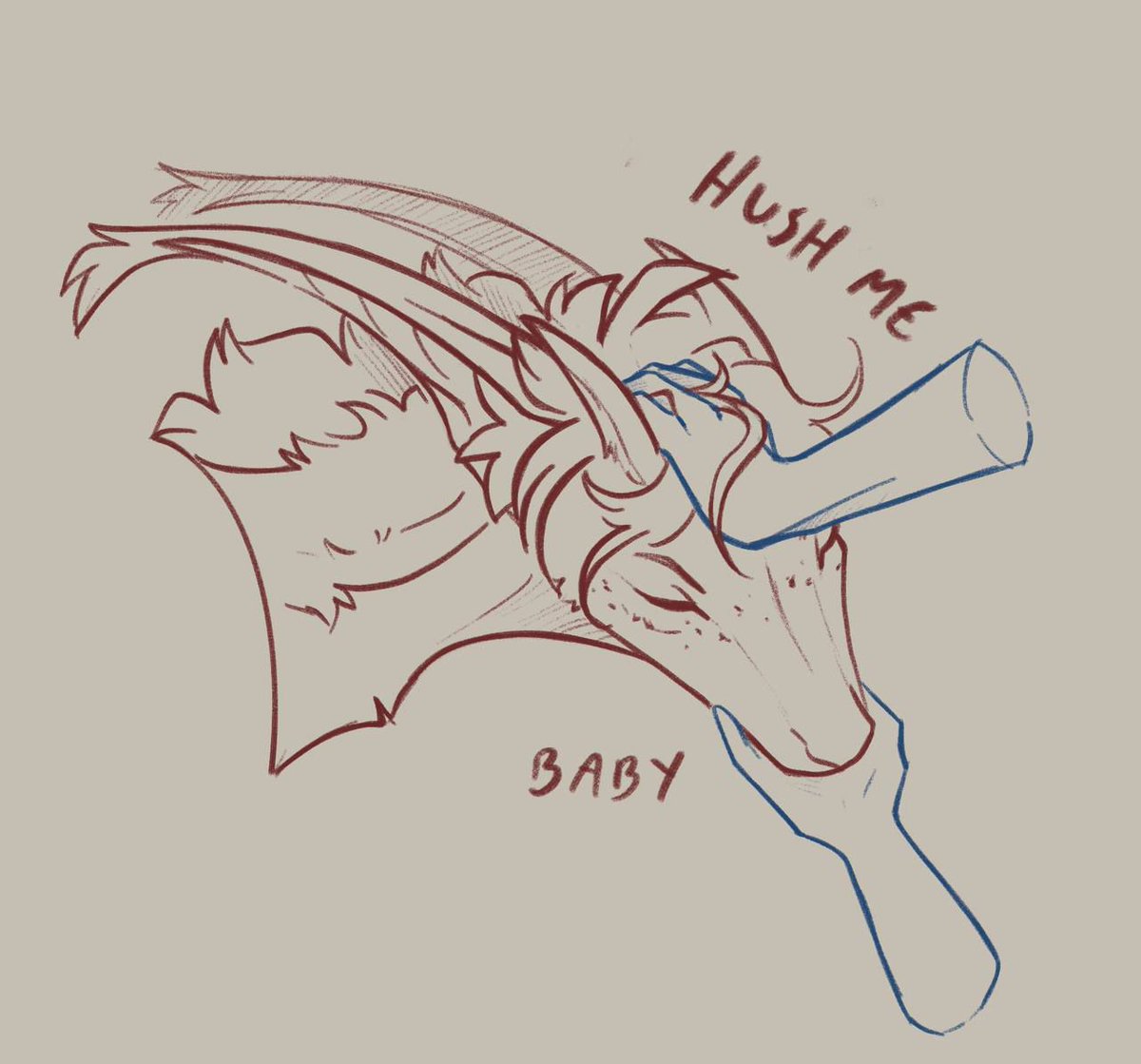 VerityScamander's tweet photo. Little vent sketch
Because I'm Fcking tired https://t.co/U6HAFEMUcI