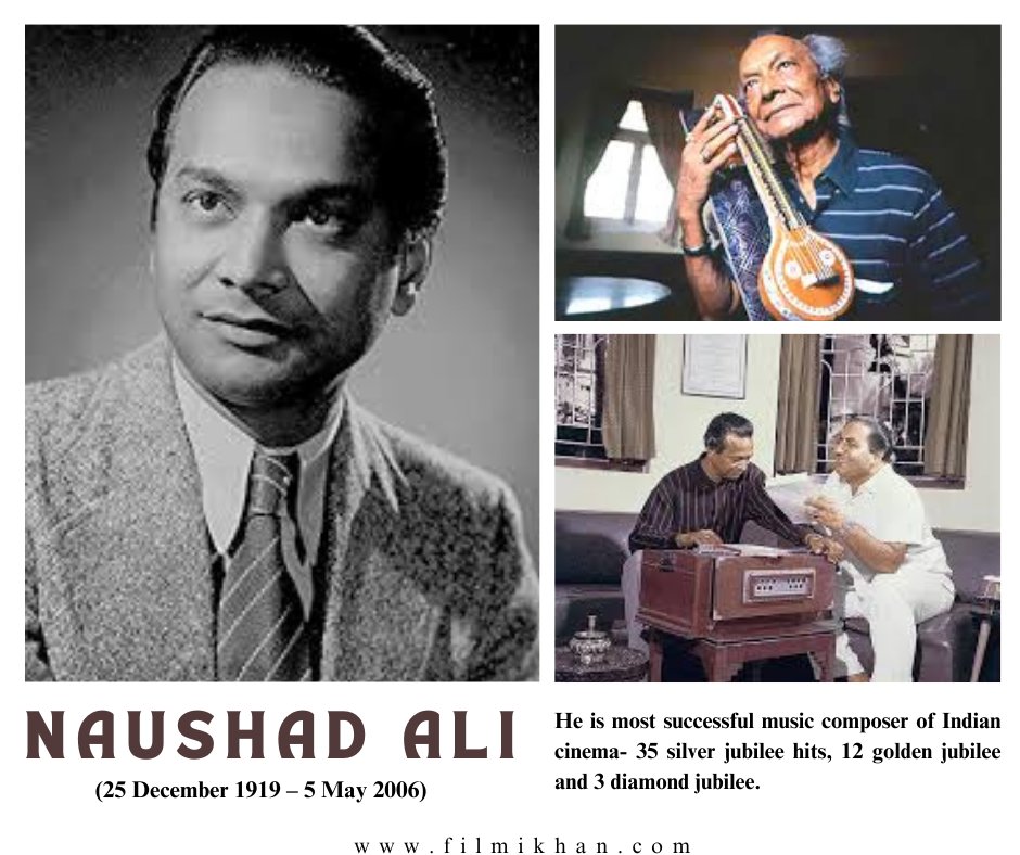 Naushad Ali (25 December 1919 – 5 May 2006) was a trailblazing composer whose mastery over melody transformed the landscape of Indian music. He was born in the capital of Uttar Pradesh, Lucknow.

#hindimusic #naushadali #bollywood #mughaleazam #motherIndian #musiccomposer