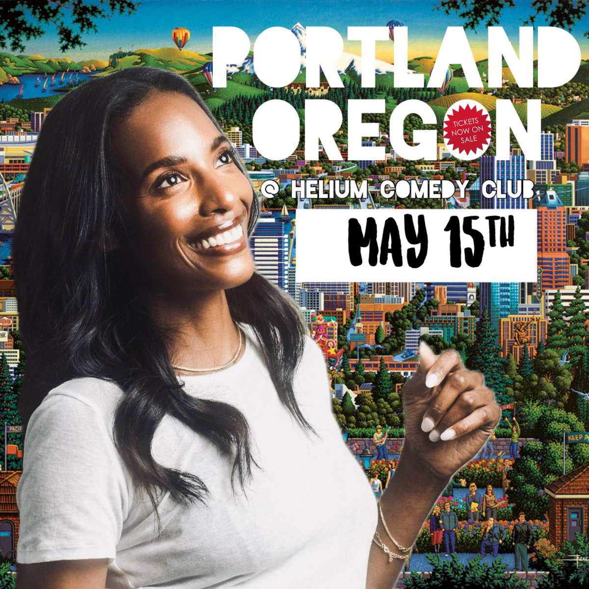 PORTLANDIA‼️May 15th I’m headlining @HeliumComedyPdx ONE NIGHT ONLY so don’t miss me 🎟️: portland.heliumcomedy.com/shows/253250 #Portland #comedy #standup