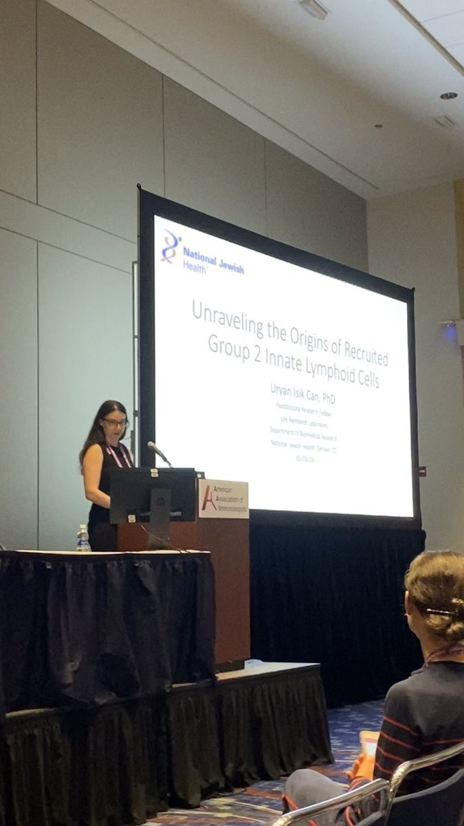 Want to hear about inflammatory ILC2 origins but missed my talk? Come find me at poster session this afternoon B190. @ImmunologyAAI #AAI2024