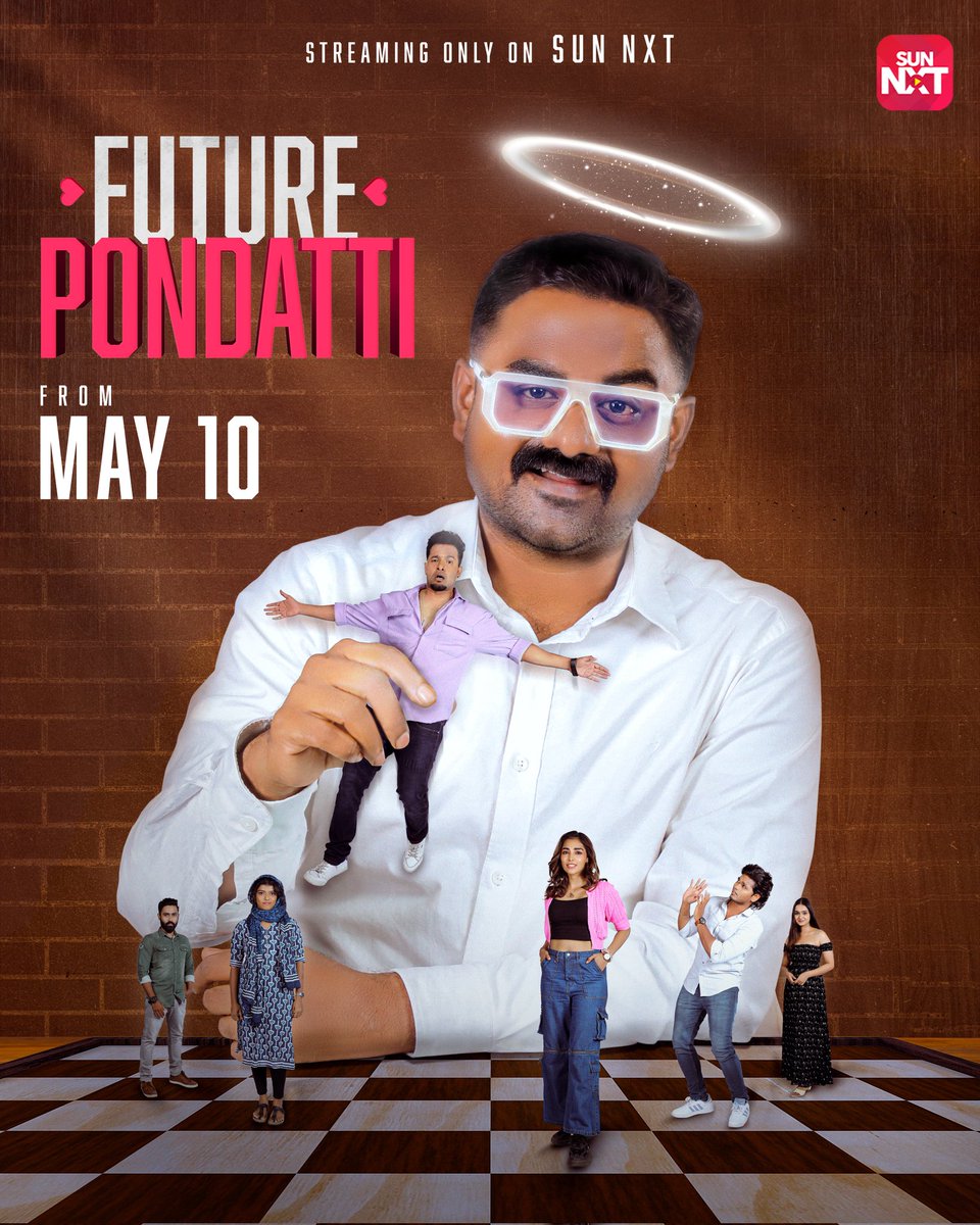 Tamil series #FuturePondatti premieres May 10th on @sunnxt. #AbdoolLee #RamprasathThangaraju #NCManojPrabhu #NimalanKumaresan