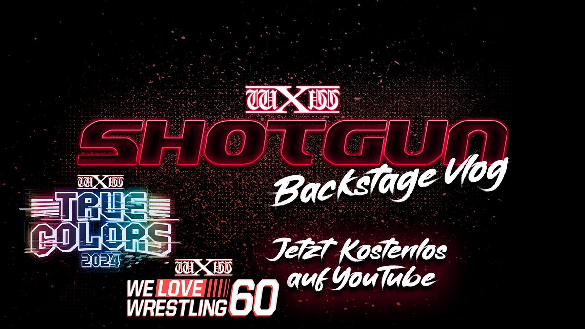 JETZT KOSTENLOS auf YouTube: #wXwShotgun Backstage VLOG von #wXwTrueColors in Dresden und #WeLoveWrestling 60 in Leipzig!

📺 youtu.be/EWQXPv556Qs

Erfahre in etwas mehr als 15 Minuten was hinter den Kulissen passiert ist! 
@RobertDreissker und @petertihanyi1 geraten vor den