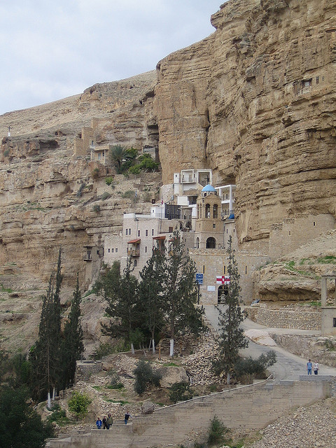 St. George Monastery in Wadi Qelt Valley, Palestine 💛