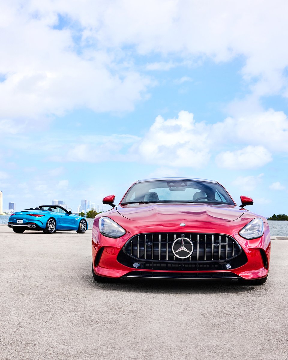 The pursuit for the podium continues today in Miami. Best of​ luck to the @MercedesAMGF1​ Petronas Team. 📸 IG: anthonydiasphotography #MercedesBenz #MercedesAMG MiamiGP #GT #SL63