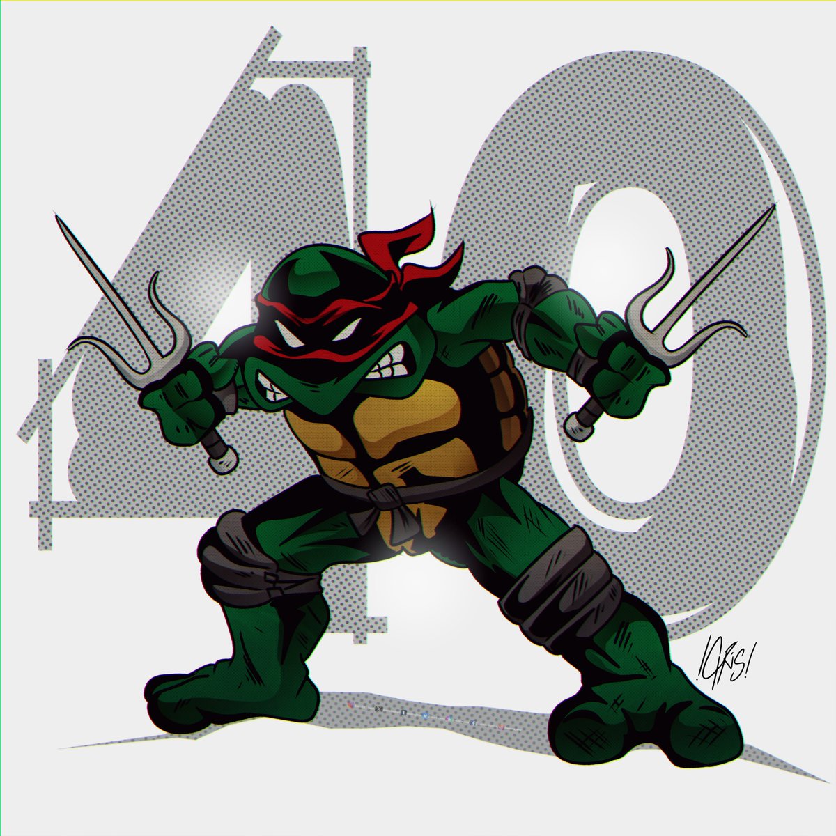 ✨More Teenage Mutant Ninja Turtles 40th Anniversary fan art✨