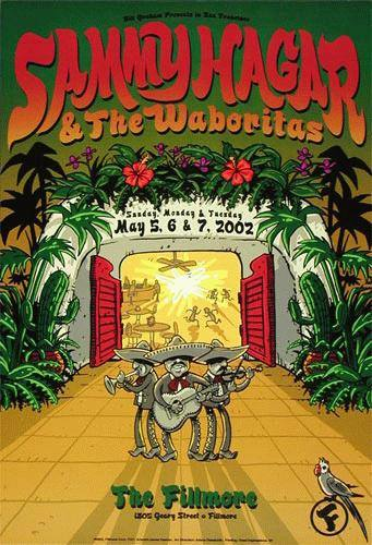 Also this Day in VH 5/5/2002: @sammyhagar plays the Fillmore West in San Francisco, California.