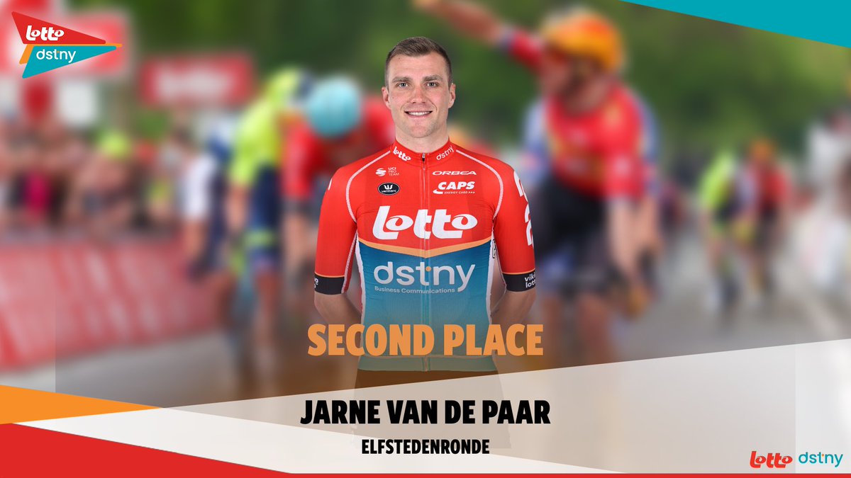🇧🇪 #Elfstedenronde Jarne Van de Paar sprints to a 2nd place at the @elfstedenronde 🤩🥈