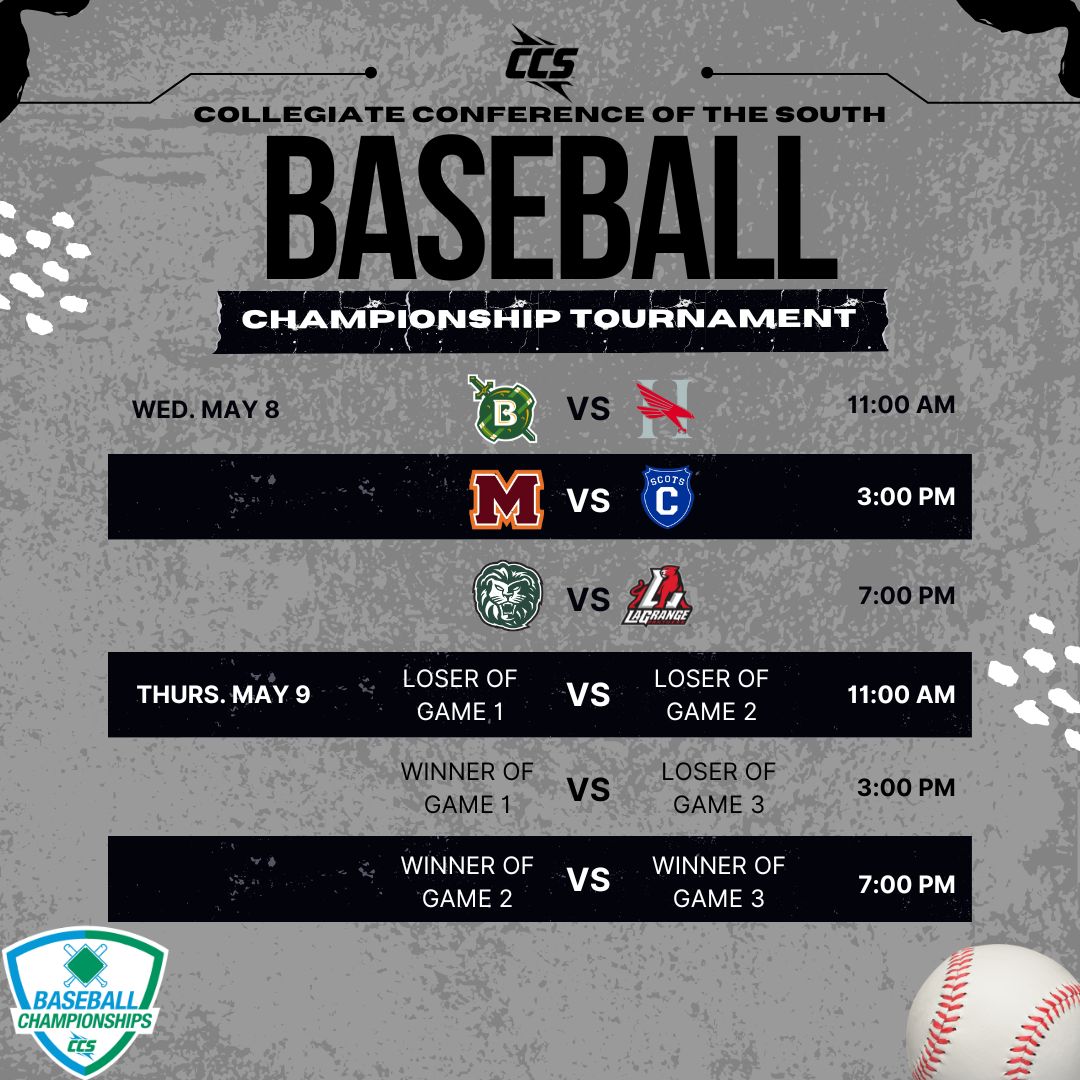 🎉 Congrats to @MCScots on clinching the 2024 CCS Baseball Regular Season Championship title and No. 1 seed! 🏆 Now, get ready for the epic six-team showdown as they host and aim for the title. 🌟 Don't miss out on the action! 🔗: tinyurl.com/4d6ywskp ⚾️ | #CCS | #CCSBSB