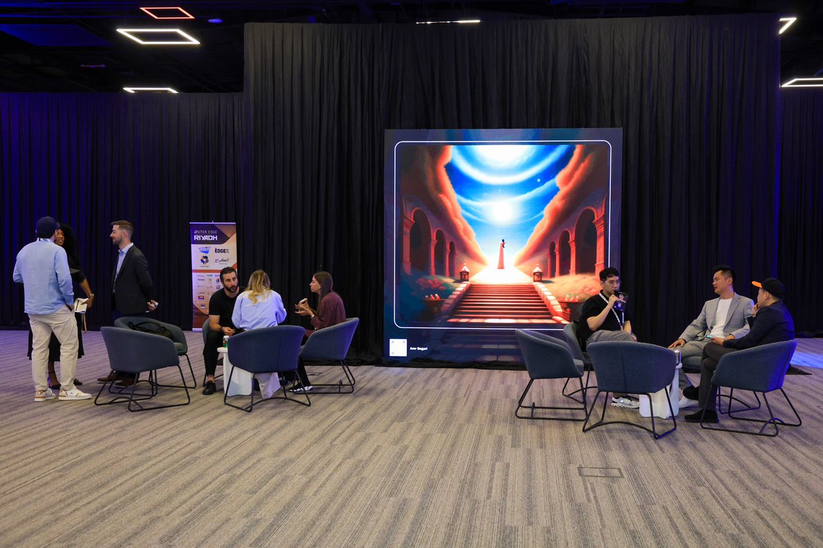 We are thrilled to have been the main curation partner at the Outer Edge Web3 event in Riyadh 🎨✨. A huge shoutout to <a href="/NEOM/">NEOM</a> , <a href="/animocabrands/">Animoca Brands</a> , and @NFTLAlive for having us at this inspiring event, and to <a href="/TheGarageKSA/">The Garage | الكــراج</a> for the vibrant space. Our curated digital exhibition