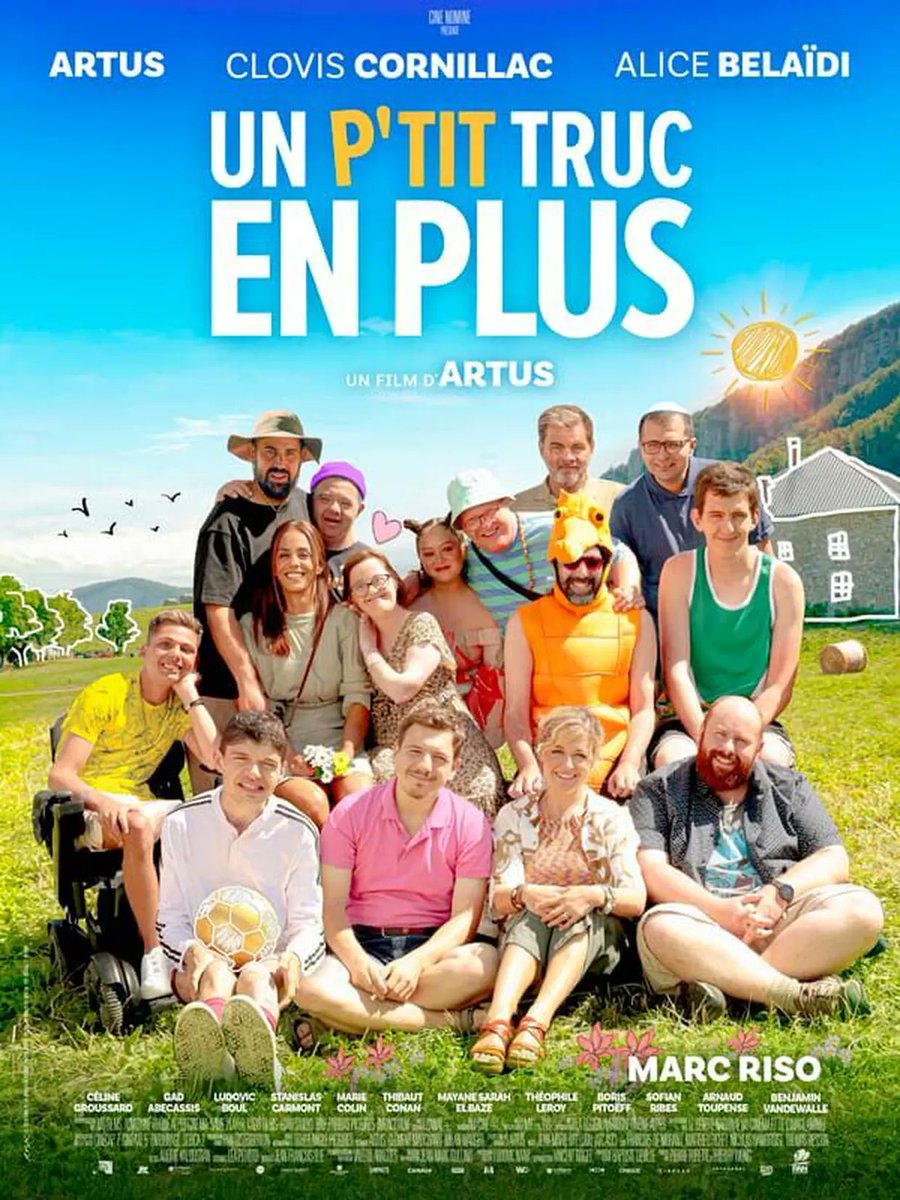 Il y a dans #UnPtitTrucEnPlus une simplicité et une modestie qui lui vont bien.

Le film d'Artus est très drôle et très émouvant. Et il y parvient avec sincérité, sans le moindre cynisme.

Une comédie qui fait du bien et qui mérite ce beau succès qui se dessine.