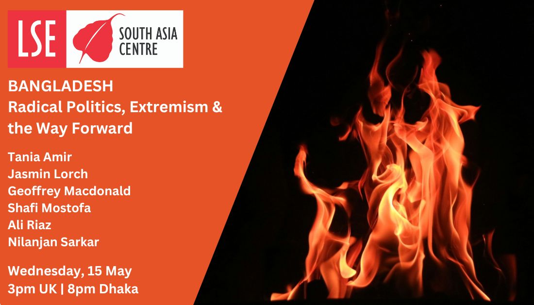 New/radical politics, extremism & the way forward - how does Bangladesh tackle the challenges? Experts analyse issues & solutions 📌 Wed 15 May ONLINE ⏱️ 3pm🇬🇧 8pm🇧🇩 🔗Speaker/🆓Reg details tinyurl.com/m2kttv62 @ShafiMostofa @geoffreymacdon @IDOS_research @IllinoisStateU