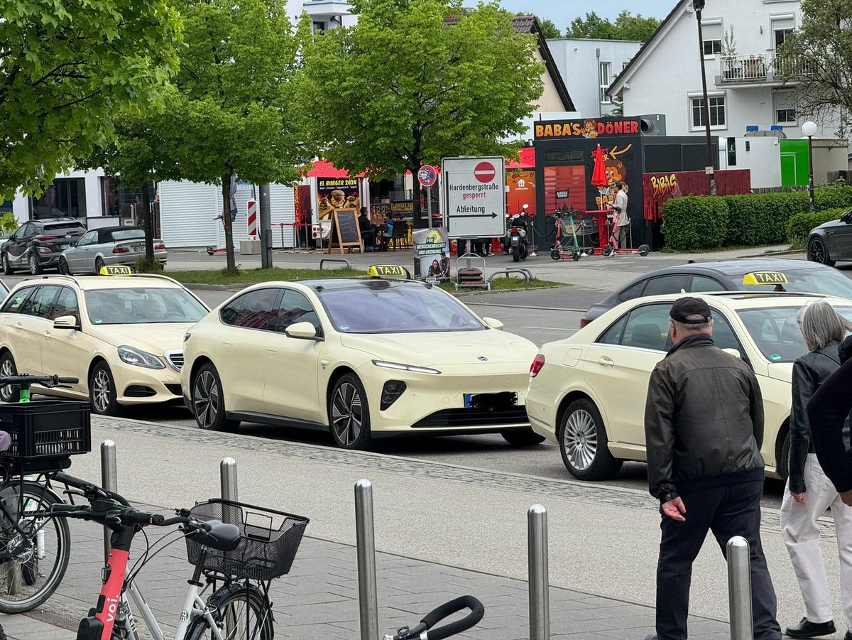 NIO ET7 taxi on the streets of Germany 🇩🇪 
$NIO
