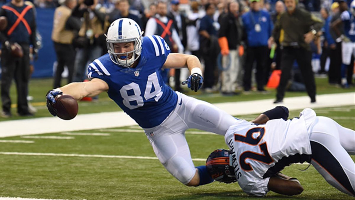 Happy birthday to JACK DOYLE (2013-21). Signed as unheralded FA, Jack became a fan favorite in his nine seasons as a Colt, with tough, gritty, CLUTCH play. Pro Bowl pick TWICE, great blocker, caught 80 passes in '17 💪🏈