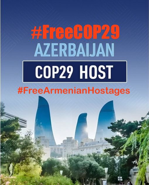 #FreeCOP29 
#FreeArmenianHostages

How did petro-dictatorship Azerbaijan become the #COP29 host? 

By trading the release of 32 Armenian hostages (whom they were keeping illegally since Dec 2020) with Armenia’s vote. 

Under UN rules it was Eastern Europe’s turn to take over the…