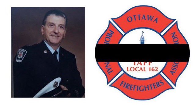 Not forgotten: Captain Gordon Paquette. Died in the Line of Duty - May 5, 2016 #LODD #OTD #OTDinOttFire