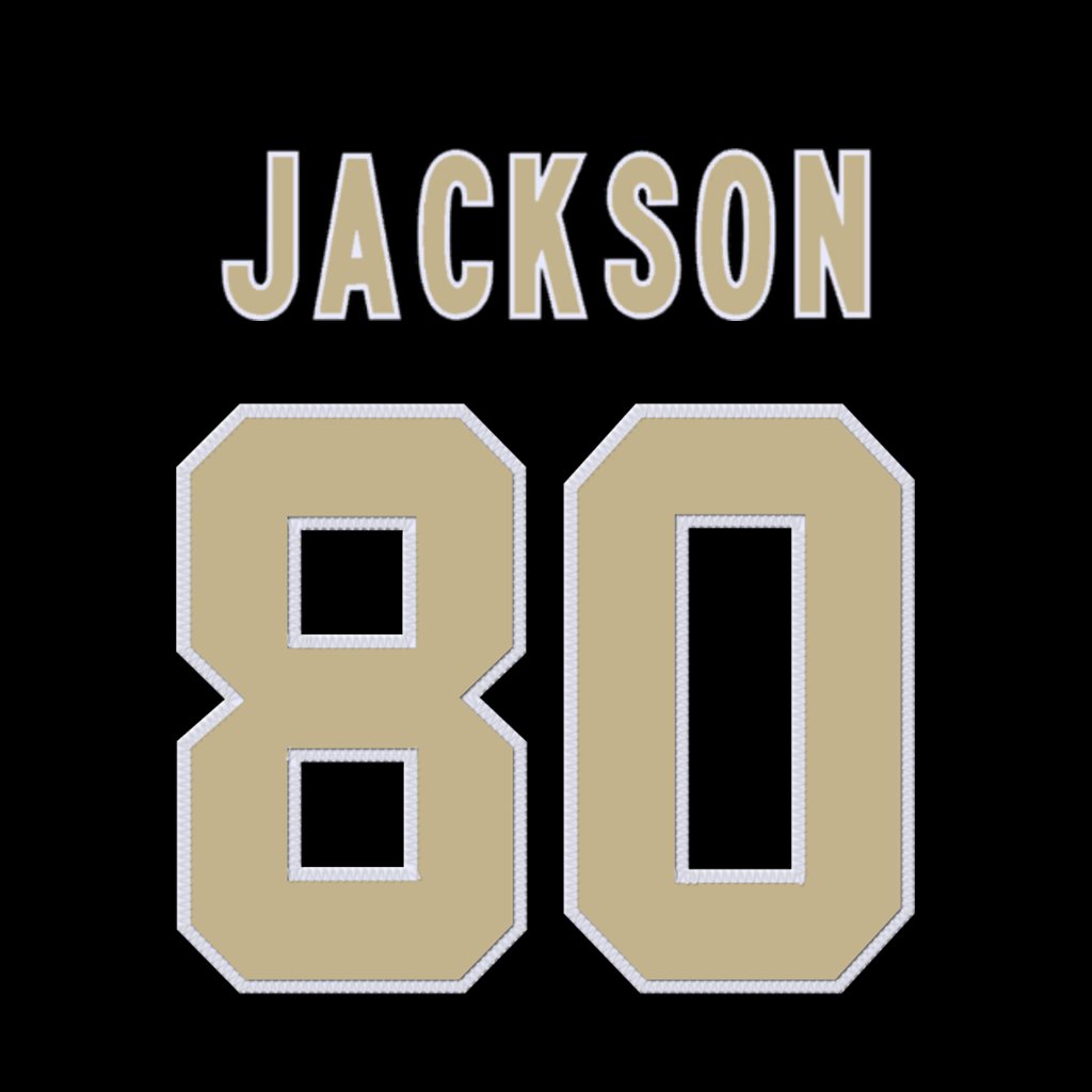 New Orleans Saints WR Jermaine Jackson (@d1_maineybo) is wearing number 80. Last assigned to Jimmy Graham. #Saints