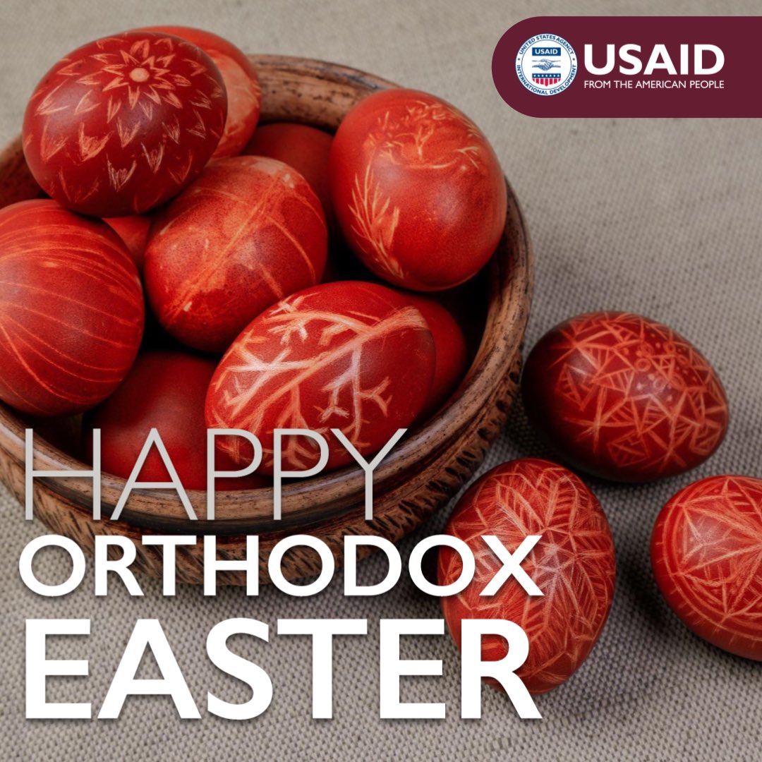 Happy Orthodox Easter to all those celebrating around the world. I hope today and the year ahead is filled with hope and joy.