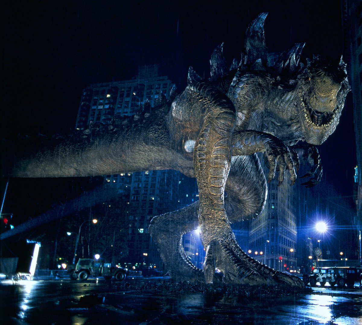 This design is like the most literal modernization of Godzilla for better or for worse if you know what I mean, since OG Goji is based on retrosaurs and this guy is very clearly based on modern reconstructions