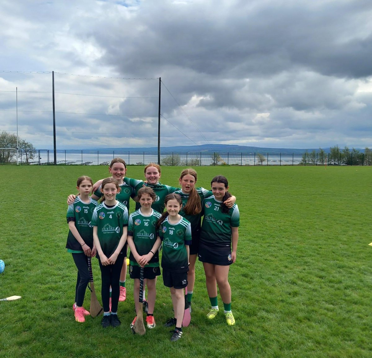 Our U12 Camogs played a blitz at @NaomhPadraigGAA this morning where they played games against Muff, Carndonagh and Burt. The girls did the club proud as always in all of their matches. Maith sibh a chailíní 👏💚🖤