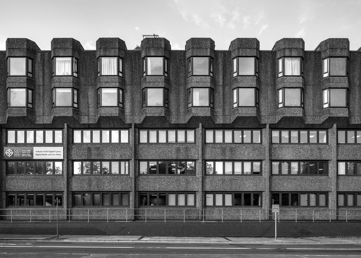 Portcullis House, Cardiff; designed by Dale Owen of Percy Thomas and Partners, built 1970-73
-
BRUTAL WALES / CYMRU FRIWTALAIDD
-
Photo: Simon Phipps