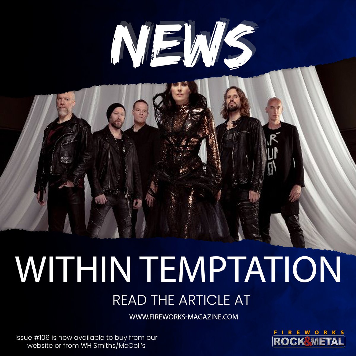 𝗟𝗢𝗩𝗘 𝗜𝗧! Within Temptation announce live album & DVD: Worlds Collide Tour. 𝘙𝘦𝘢𝘥 𝘵𝘩𝘦 𝘢𝘳𝘵𝘪𝘤𝘭𝘦 𝘩𝘦𝘳𝘦: wix.to/u6FjGgw @WTofficial @wilfulpublicity -- BUY Issue #106 from fireworks-magazine.com