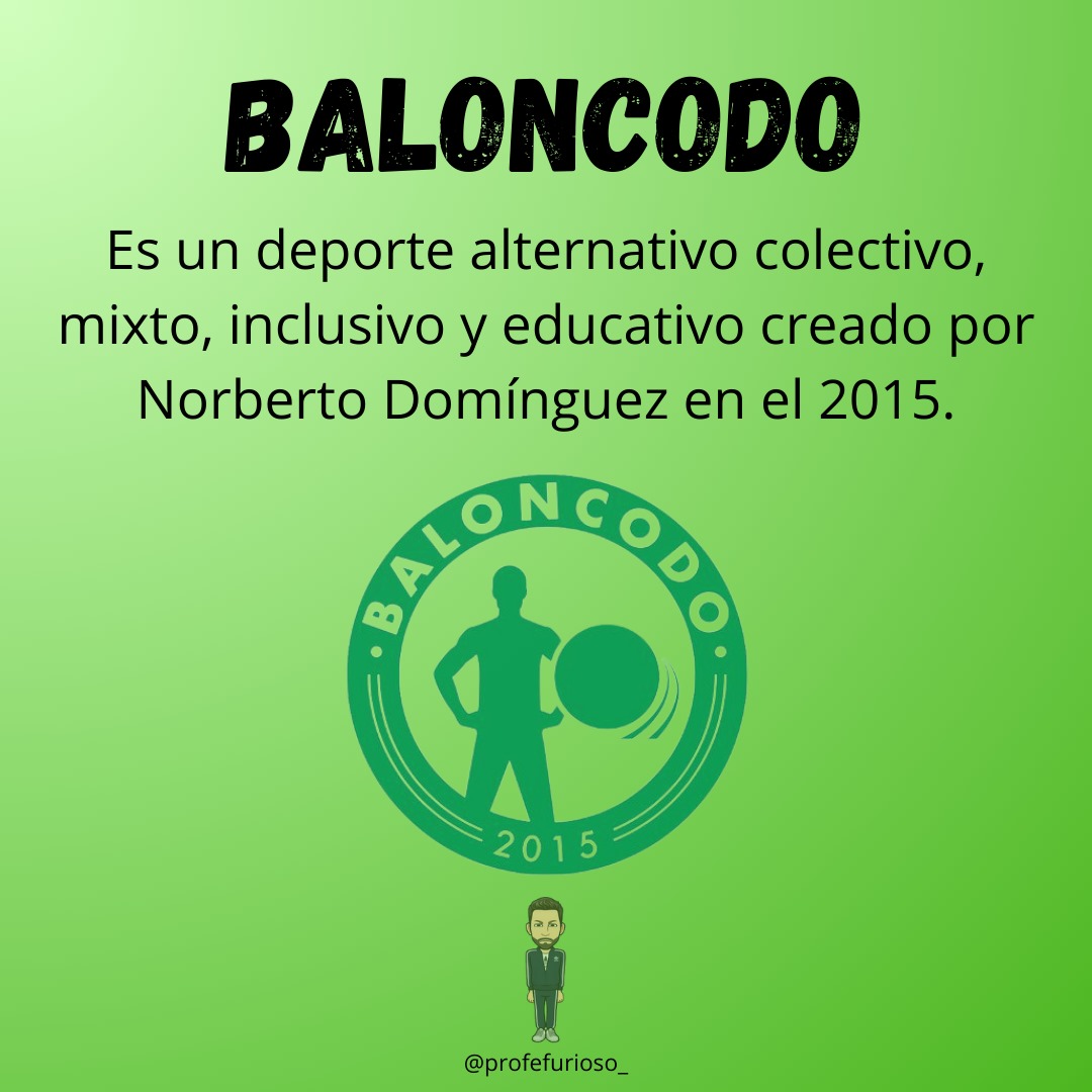 Empezamos con el #TAPADA #Edufis dando a conocer el primer deporte del Grupo 1: el 𝗕𝗔𝗟𝗢𝗡𝗖𝗢𝗗𝗢 (@baloncodo) de @NDJurado. Dentro hilo con lo que necesitas saber para empezar a practicar este deporte en tus clases de #EducaciónFísica 🧵👇🏻 PD: Se agradece la difusión 📢