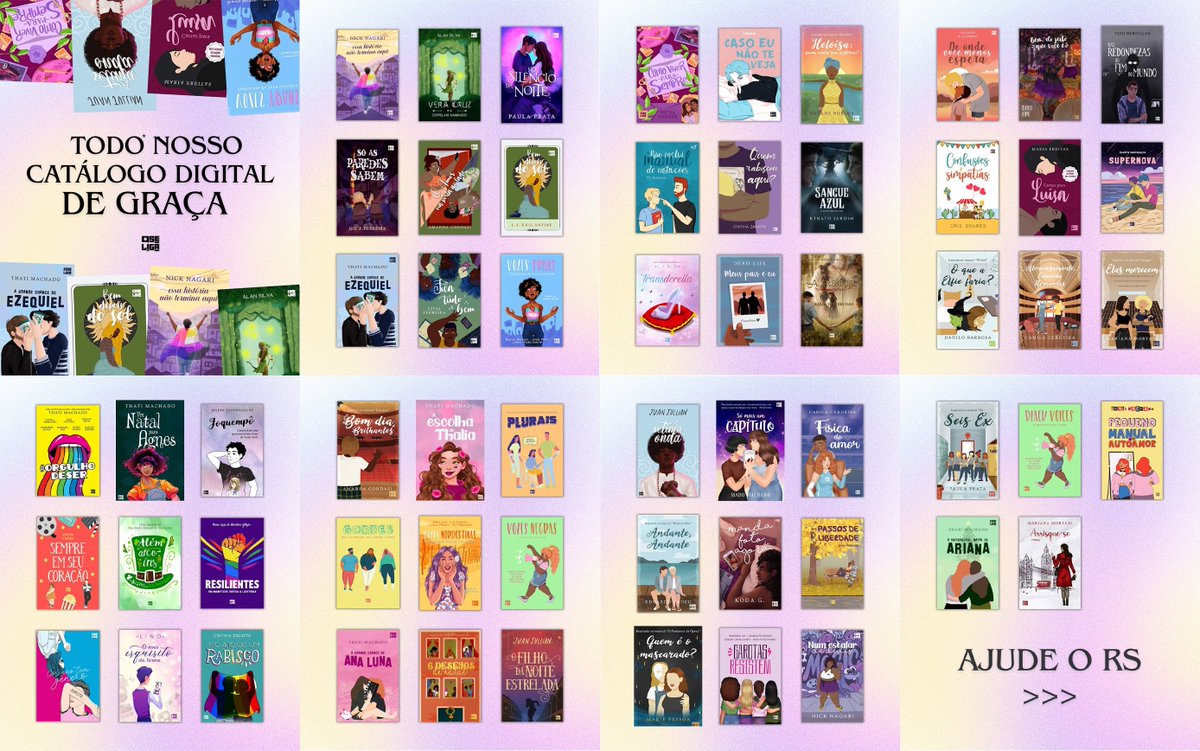 42Clube's tweet photo. 🚨E a @SeLigaEditorial que liberou de graça 59 e-books, praticamente todo seu catálogo!??

Eles somam mais de R$600 em e-books e vcs estarão levando no 0800! A ação é voltada para ajudar o Rio Grande do Sul com doações de qualquer pix possível. https://t.co/kx615lxdT7