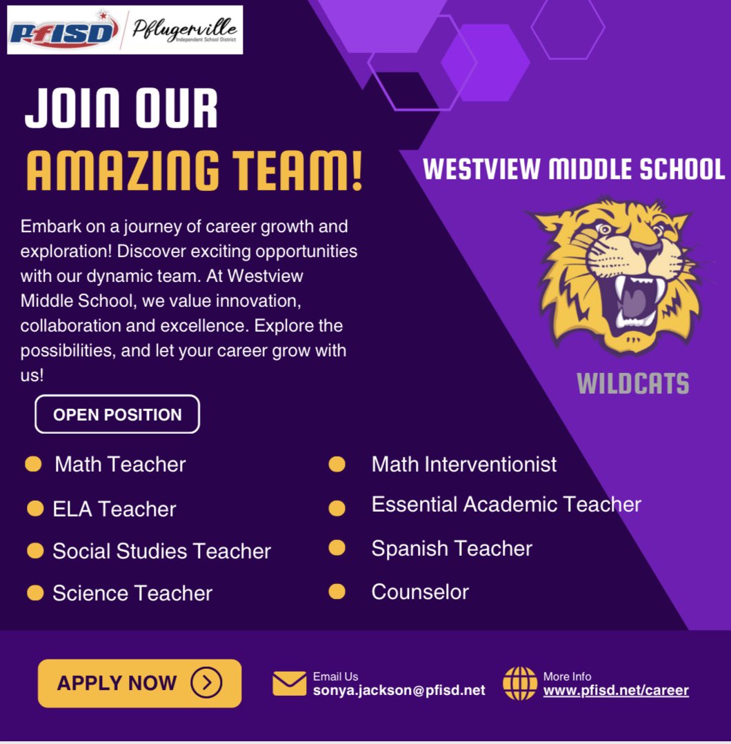 Excited about our Opportunities!