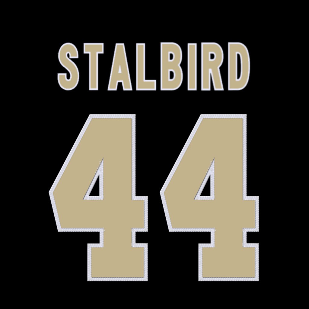 New Orleans Saints LB Isaiah Stalbird (@IStalbird) is wearing number 44. Last assigned to Adrian Frye. #Saints