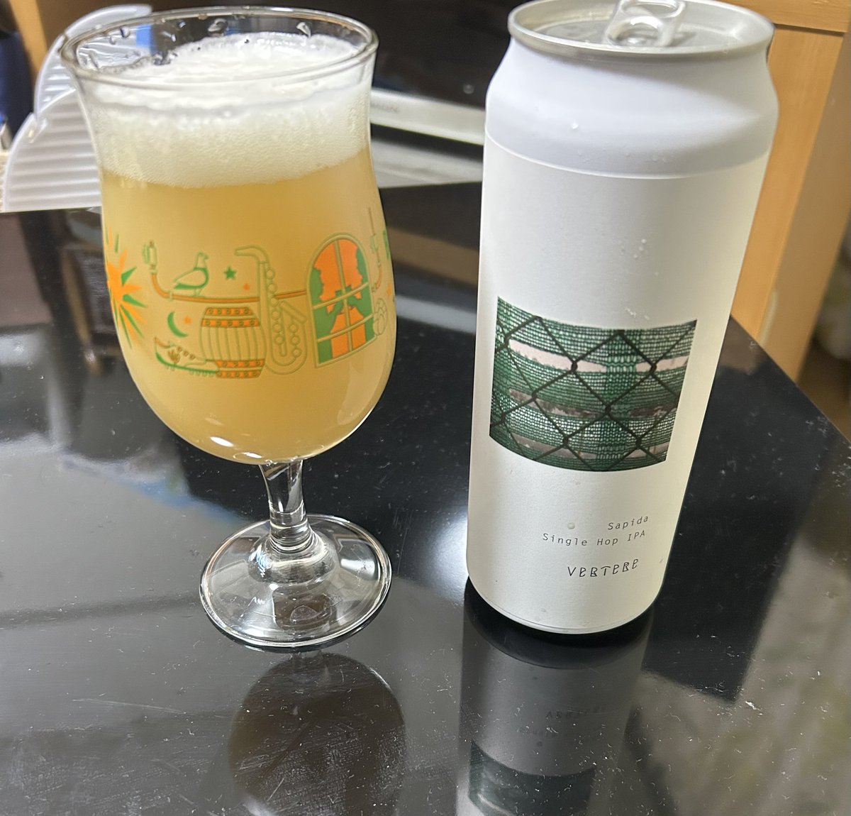 shimank's tweet photo. 飲みやすく、しっかり苦い
好きなやつや
#Sapida
#VERTERE https://t.co/V3C9GyXtHi