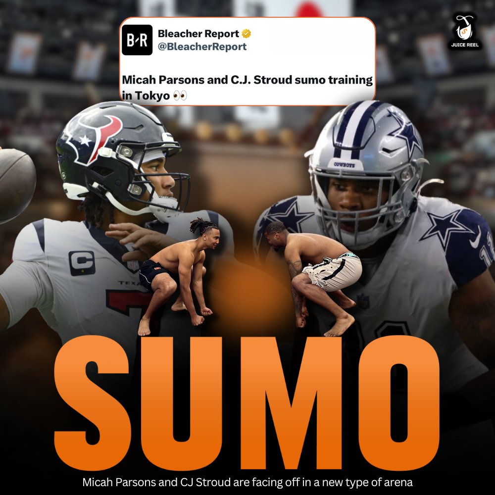 Official Juice Reel odds on this matchup are Micah Parsons -1100 #cowboys #texans #cjstroud #micahparsons #sumo #japan #nfl