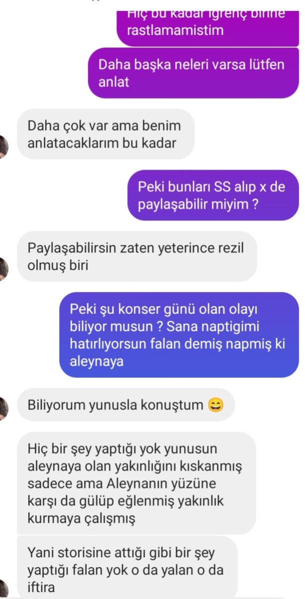 Arkadaşından bazı igrencliklerini öğrendiğim zaman sana bunları da ifsalarim beni zorlama demiştim vicdan yapıp yine bir süre susmuştum ama sen benim vicdanımı bile hakketmiyorsun. Hala gencecik kıza iftira atıp tehtit ediyorsun, bunu sen istedin #SurvivorAllStar2024