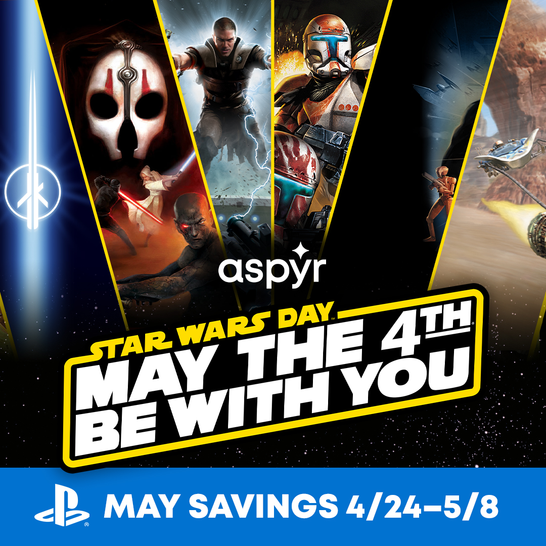 💸 May the Savings be with you! Check out our May the 4th sale on PlayStation! 🎮 ✨ loom.ly/j5plBIE 🪐