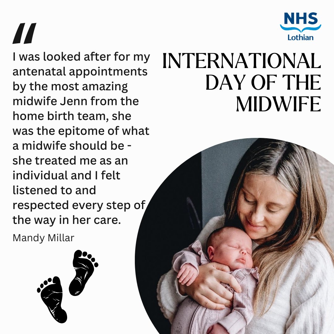 Today, on International Day of the Midwife, we want to take a moment to celebrate and recognise the work they all do 🤰 Mandy Millar has shared her experience with her midwife Jenn at her antenatal appointments. #IDM2024