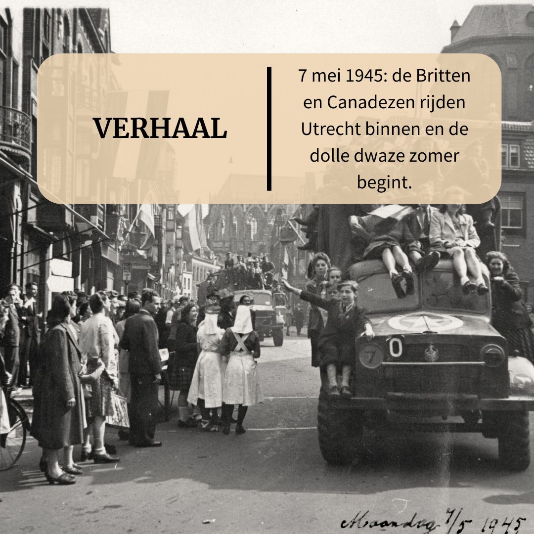 We vieren op 5 mei de capitulatie van de Duitse bezetter en de bevrijding van Nederland. Toch verliepen de eerste dagen van de bevrijding erg chaotisch in de provincie. Er waren nog vuurgevechten. 7 mei zouden Canadezen en Britten Utrecht binnenrijden: utrechtaltijd.nl/verhalen/de-be…