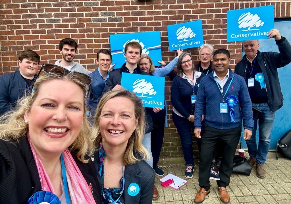 🗳️ Election count today Burgess Hill Triangle, sadly our great candidates Liz & Kieran didn’t make it over the line but many congratulations @KatyBourne⁩ who now represents Sussex for another term as Police and Crime Commissioner. Thanks to the Adam & team @mimsdavies⁩